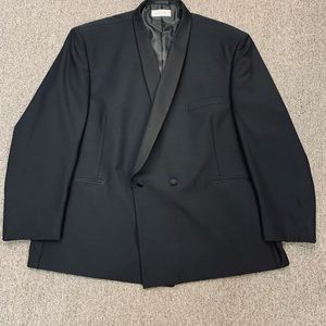 Calvin Klein Double Breasted Shawl Tuxedo Jacket